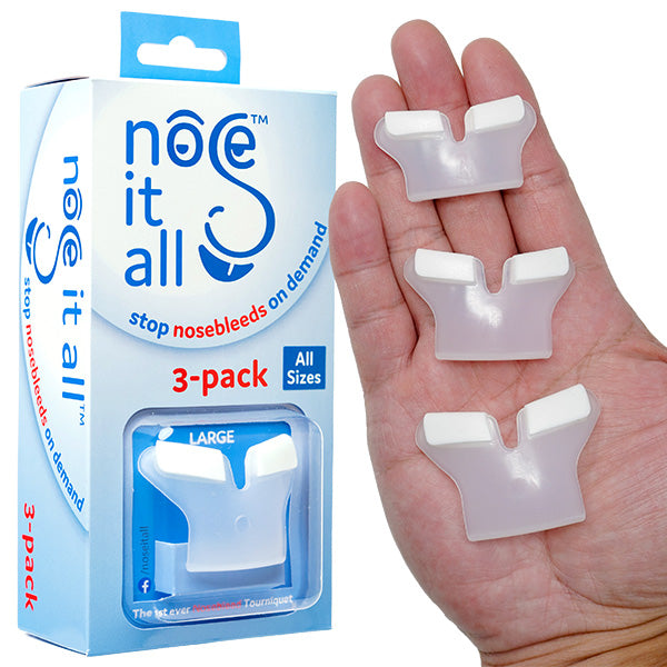 Nose It All - Stop Nosebleeds Faster, Without Stuffing Your
