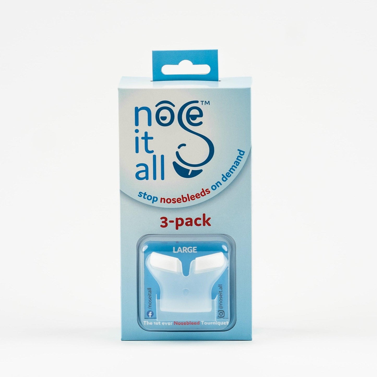 Nose It All Large 3 Pack Front